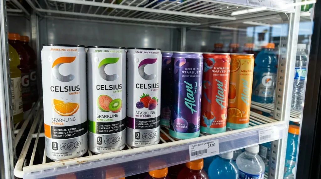 celsius or alani