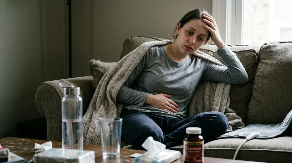 dehydration or uti