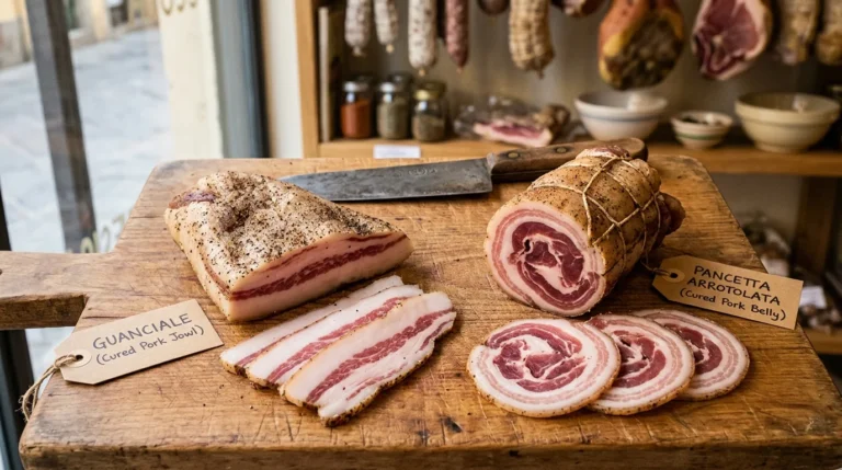 guanciale or pancetta