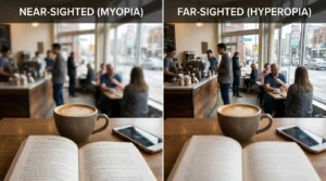 nearsighted or farsighted