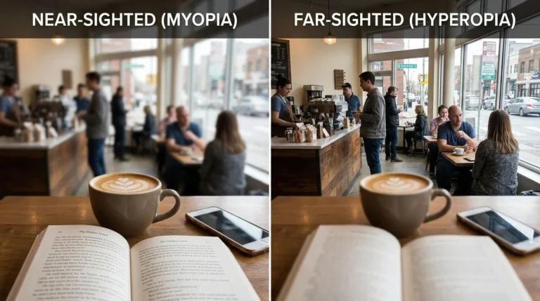 nearsighted or farsighted