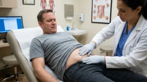 hernia or strain